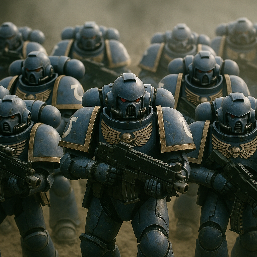 Warhammer 40000 Space Marines battle formation