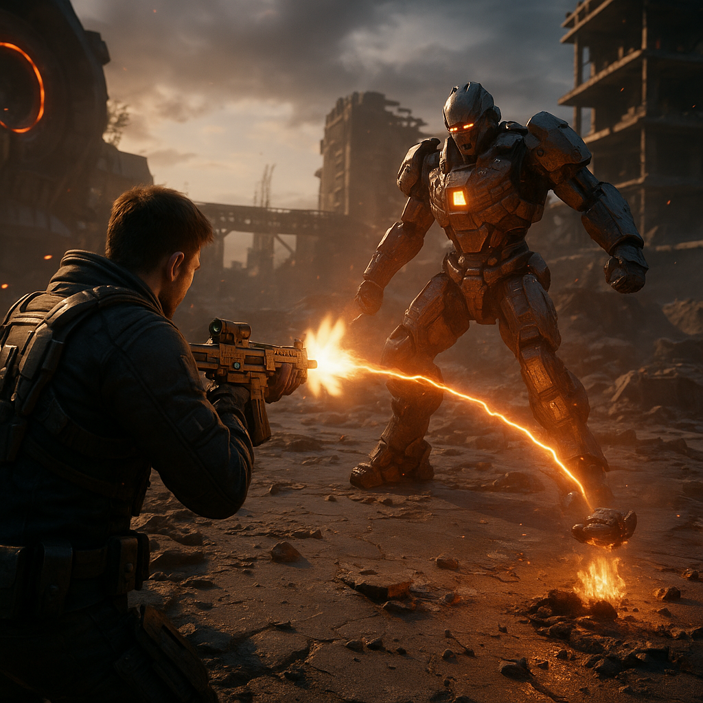 action RPG gameplay sci-fi combat